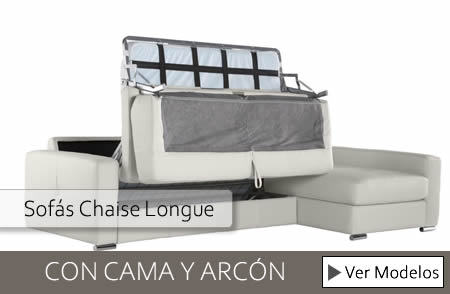 Sofás chaise longue